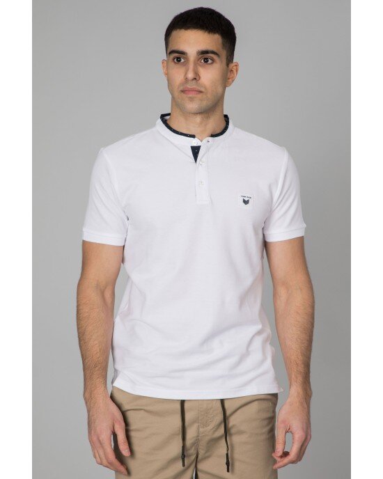 T-shirt Frank Taylor άσπρο T-shirt Frank Taylor άσπρο