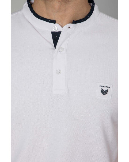 T-shirt Frank Taylor άσπρο T-shirt Frank Taylor άσπρο