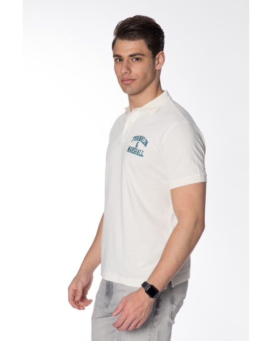 T-shirt Franklin Marshall άσπρο T-shirt Franklin Marshall άσπρο