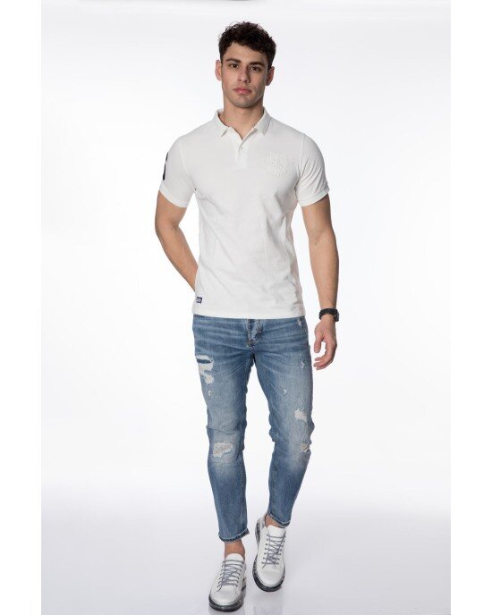 T-shirt SUPERDRY άσπρο T-shirt SUPERDRY άσπρο