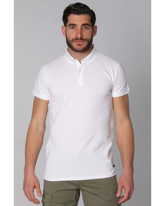 T-shirt Frank Taylor άσπρο