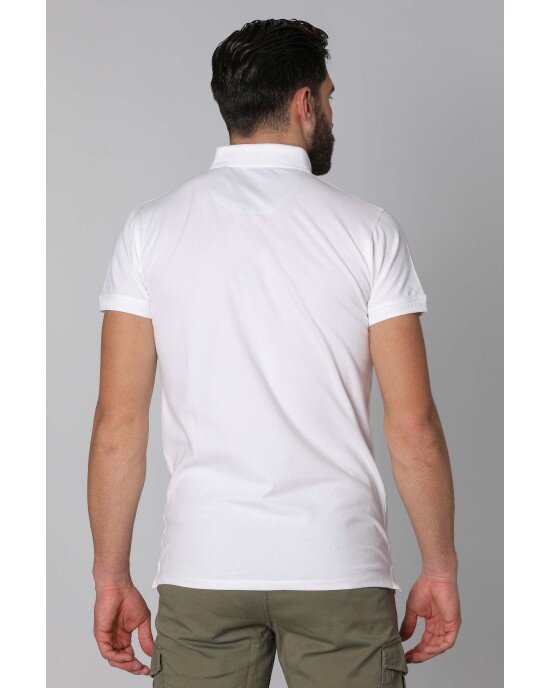T-shirt Frank Taylor άσπρο T-shirt Frank Taylor άσπρο