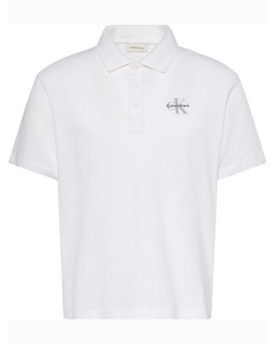 T-Shirt Calvin Klein άσπρη ΚΟΝΤΟΜΑΝΙΚΕΣ