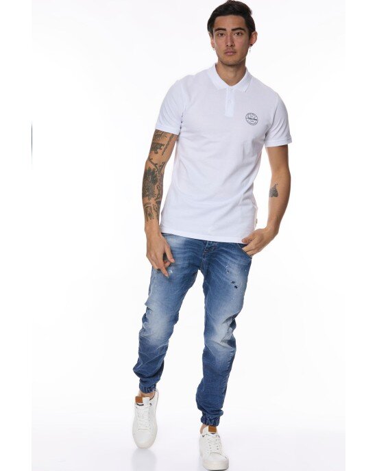 T-shirt Jack n Jones άσπρο