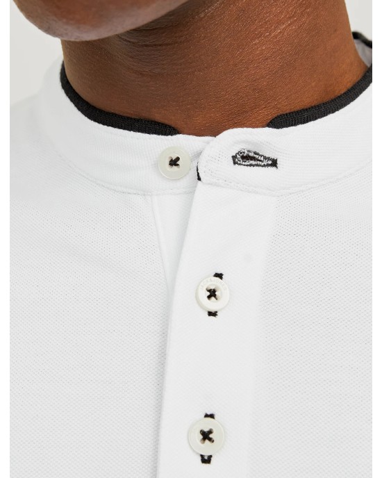 T-shirt Jack n Jones άσπρο ΚΟΝΤΟΜΑΝΙΚΕΣ