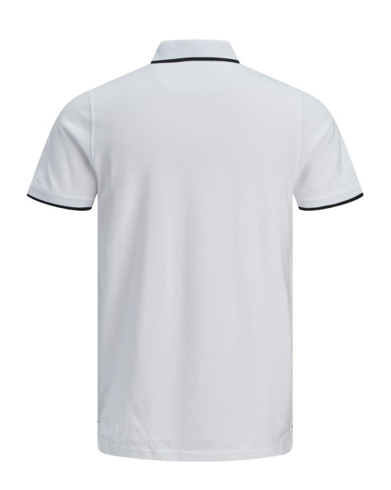 T-shirt Jack n Jones άσπρο ΚΟΝΤΟΜΑΝΙΚΕΣ