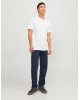 T-shirt Jack n Jones λευκό ΚΟΝΤΟΜΑΝΙΚΕΣ