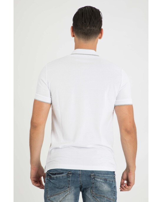 T-shirt Vittorio λευκό T-shirt Vittorio λευκό