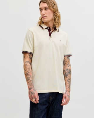 T-shirt Jack n Jones μπεζ