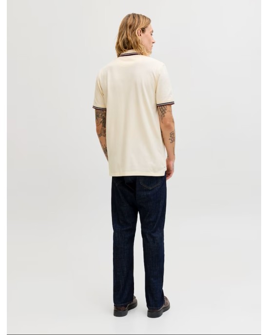 T-shirt Jack n Jones μπεζ ΚΟΝΤΟΜΑΝΙΚΕΣ