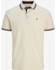 T-shirt Jack n Jones μπεζ ΚΟΝΤΟΜΑΝΙΚΕΣ