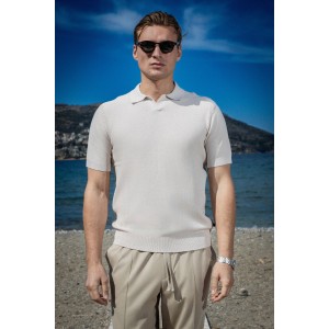 T-shirt Marcus μπεζ