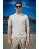 T-shirt Marcus μπεζ ΚΟΝΤΟΜΑΝΙΚΕΣ