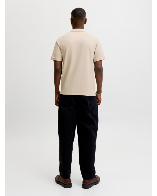 T-shirt Jack n Jones μπεζ ΚΟΝΤΟΜΑΝΙΚΕΣ