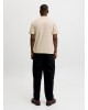 T-shirt Jack n Jones μπεζ ΚΟΝΤΟΜΑΝΙΚΕΣ