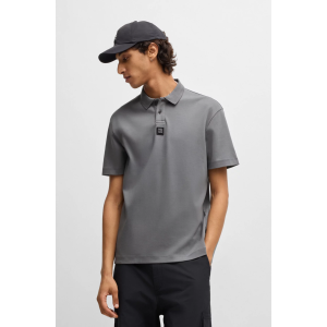 Πόλο Hugo γκρι σκούρο