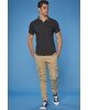T-shirt SUPERDRY γκρι σκούρο T-shirt SUPERDRY γκρι σκούρο