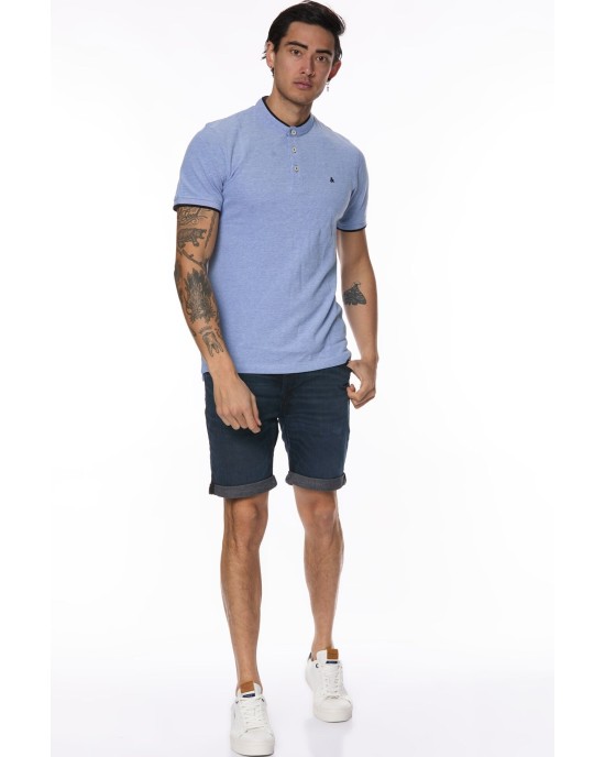 T-shirt Jack n Jones γαλάζιο