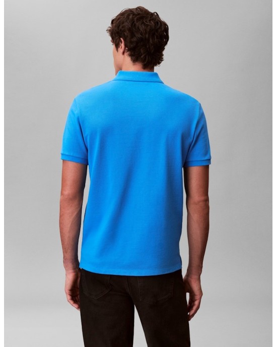 T-Shirt Calvin Klein γαλαζιό ΚΟΝΤΟΜΑΝΙΚΕΣ