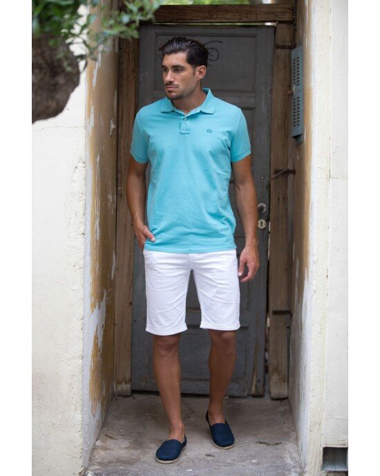 T-shirt Emerson γαλάζιο T-shirt Emerson γαλάζιο