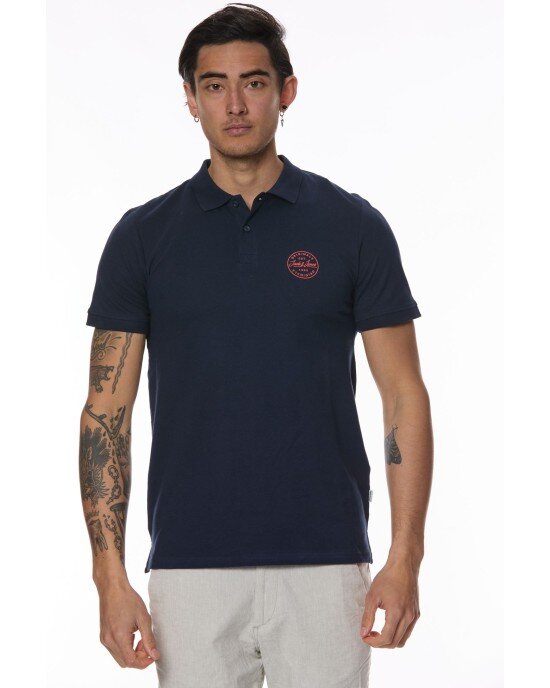 T-shirt Jack n Jones μπλε T-shirt Jack n Jones μπλε