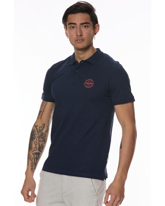 T-shirt Jack n Jones μπλε T-shirt Jack n Jones μπλε