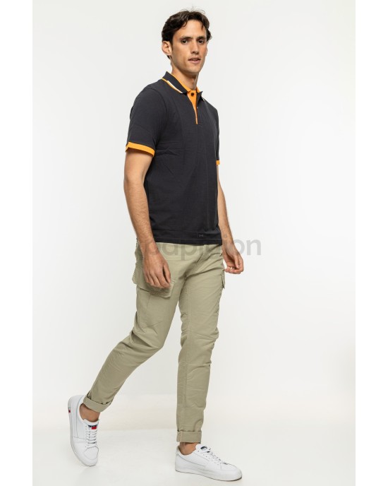 T-shirt Jack n Jones μπλε ΚΟΝΤΟΜΑΝΙΚΕΣ