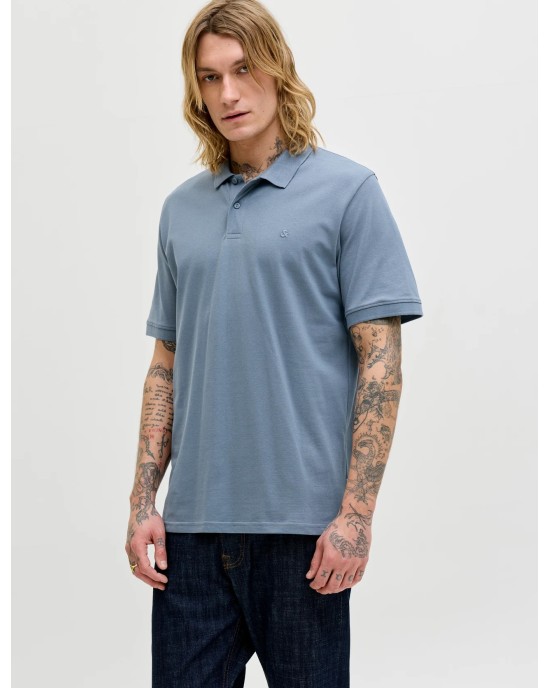 T-shirt Jack n Jones μπλε ΚΟΝΤΟΜΑΝΙΚΕΣ