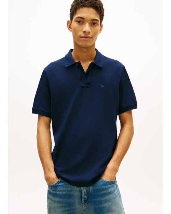 T-shirt Tommy Jeans μπλε ΚΟΝΤΟΜΑΝΙΚΕΣ