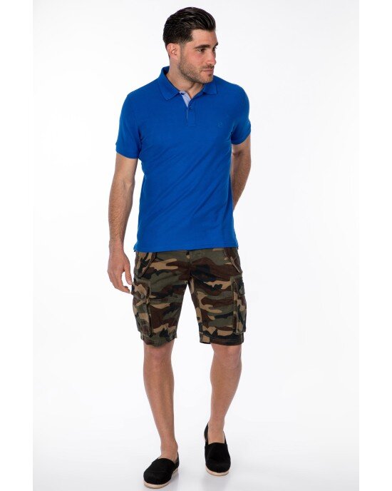 T-shirt Frank Taylor μπλε ρουά T-shirt Frank Taylor μπλε ρουά