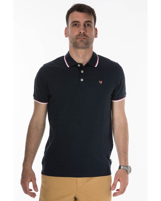 T-shirt Jack n Jones μπλε T-shirt Jack n Jones μπλε