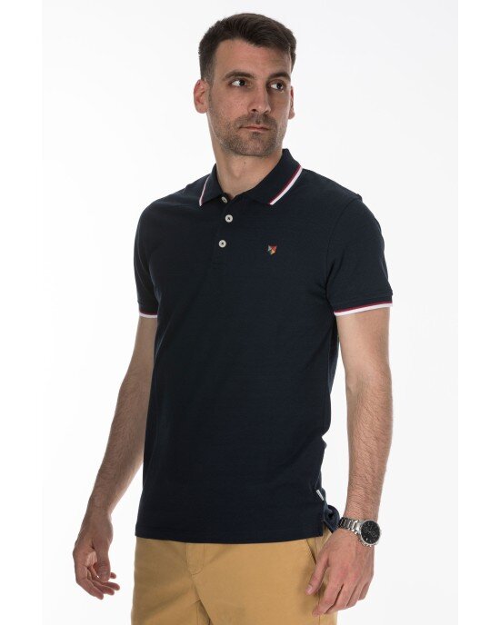 T-shirt Jack n Jones μπλε T-shirt Jack n Jones μπλε