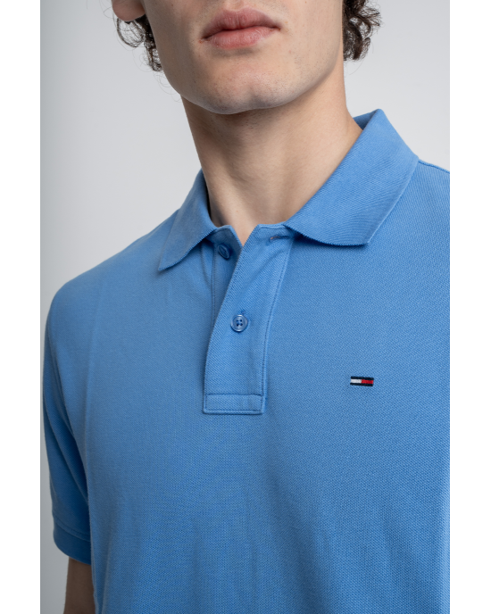 T-shirt Tommy Jeans μπλε ΚΟΝΤΟΜΑΝΙΚΕΣ