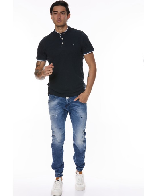 T-shirt Jack n Jones μπλε