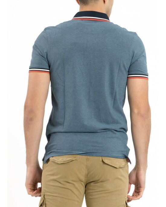 T-shirt Jack n Jones μπλέ T-shirt Jack n Jones μπλέ