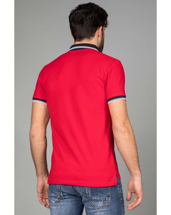 T-shirt SUPERDRY κόκκινο T-shirt SUPERDRY κόκκινο