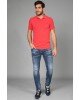 T-shirt SUPERDRY κόκκινο T-shirt SUPERDRY κόκκινο