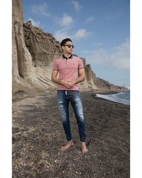 T-shirt Jack n Jones κόκκινο