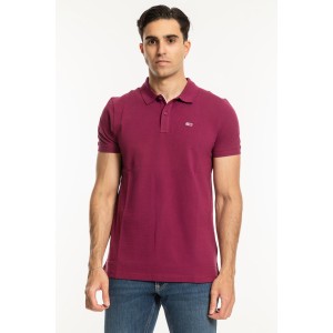 T-shirt Tommy Jeans μπορντό T-shirt Tommy Jeans μπορντό