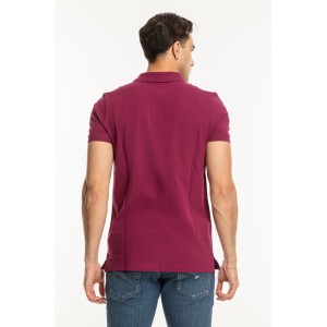 T-shirt Tommy Jeans μπορντό T-shirt Tommy Jeans μπορντό