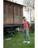 T-shirt SUPERDRY ροζ T-shirt SUPERDRY ροζ