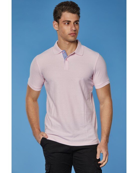 T-shirt Frank Taylor ροζ T-shirt Frank Taylor ροζ
