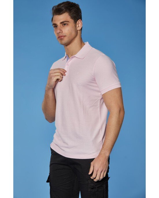 T-shirt Frank Taylor ροζ T-shirt Frank Taylor ροζ