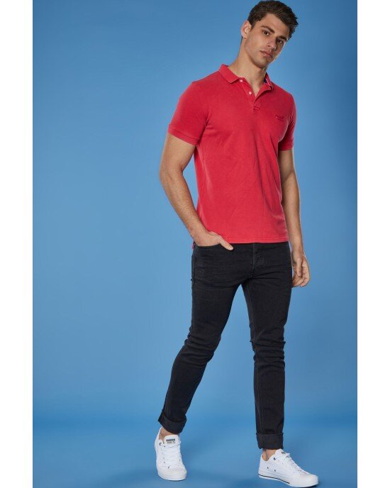 T-shirt SUPERDRY ροζ T-shirt SUPERDRY ροζ