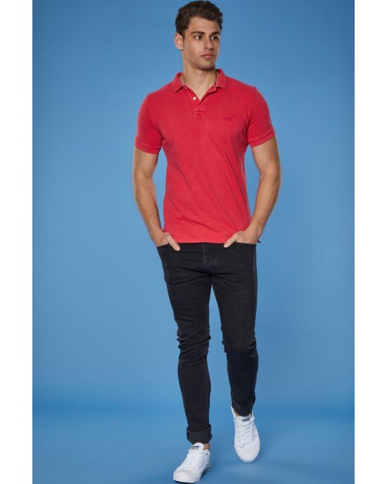 T-shirt SUPERDRY ροζ T-shirt SUPERDRY ροζ