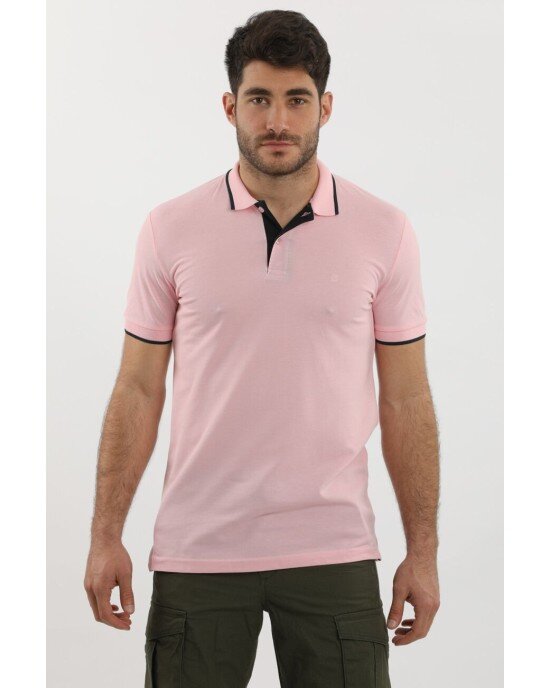 T-shirt Vittorio ροζ T-shirt Vittorio ροζ