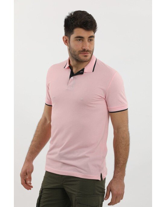 T-shirt Vittorio ροζ T-shirt Vittorio ροζ