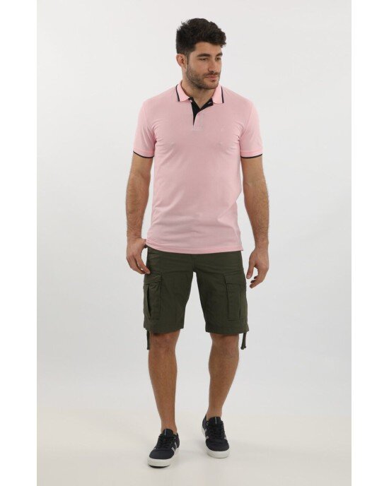 T-shirt Vittorio ροζ T-shirt Vittorio ροζ