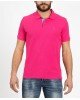 T-shirt τύπου πolo ροζ