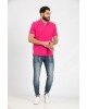 T-shirt τύπου πolo ροζ T-shirt τύπου πolo ροζ